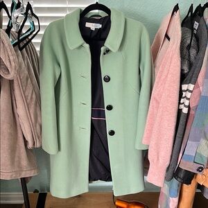 Boden Mint Green Women's Coat Retro vintage
